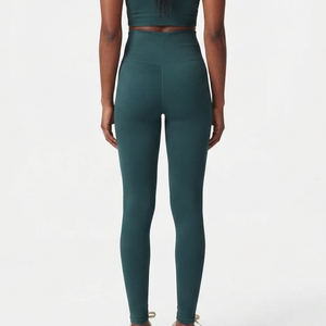 Pantalones de Yoga OEM para Mujer, de Cintura Alta, Levanta Glúteos, Sin Costuras, Control de Abdomen, Ropa Deportiva Hecha de Spandex/Nylon - Product Image 3