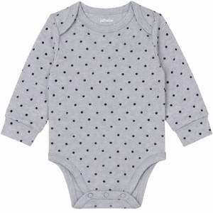 JALBEBE Pelele de Algodón Tejido para Recién Nacido, Otoño, Venta al por Mayor, Unisex, Talla Única, Mono de Bebé de Manga Larga, Conjunto de Body Suave con Botones - Product Image 2