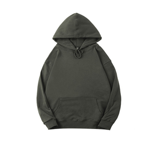 เสื้อฮู้ดดี้ Wox สีขาว ลายจิงโจ้ รุ่นใหม่ ไซส์พลัส ไซส์ใหญ่พิเศษ ผ้าฝ้าย 100% บริการ OEM สำหรับผู้ชาย เสื้อพูลโอเวอร์ทอแบบทอ ระบายอากาศได้ดี เป็นมิตรกับสิ่งแวดล้อม - Product Image 1