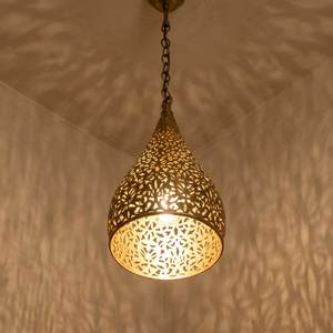 Traditional <b>Moroccan</b> Metal Lantern Handmade <b>Decorative</b> Hanging Lamp for Ramadan Eid Festival Celebrations - Product Image 1
