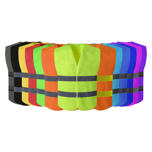 เสื้อกั๊กนิรภัยสำหรับผู้ชาย ผลิตตามสั่ง วัสดุระบายอากาศได้ดี มาตรฐาน ANSI Class 1 กันน้ำ ราคาโรงงาน OEM/ODM ทรงเข้ารูป - Product Image 2