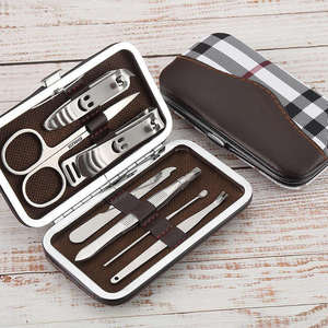 Professional Pedicure Manicure Set Stainless Steel Beauty <b>Nail</b> Tool Kit <b>Case</b> Single Spring 10 1 <b>Nail</b> Clipper ANAAIF ENTERPRISES - Product Image 5