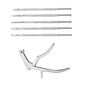 Professional Interlaminar Kerrison Rotating Rongeur Set Spine <b>Neurosurgery</b> <b>Instrument</b> Kit German Stainless Steel CE ISO OEM - Product Image 4