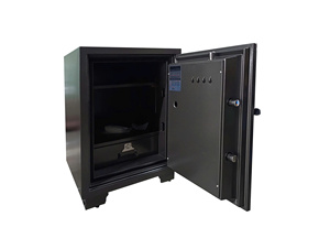 The HOSHANG HS-69F safe features a <b>lock</b> that meets South Korean standards and is designed for use in hotels or retail stores. - Product Image 3