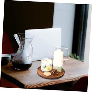 Plateau de service en bois de luxe, élégant et polyvalent pour les collations, les fruits et le thé, parfait pour la maison au meilleur prix - Product Image 4