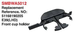 Porte-gobelet de console facile à utiliser pour BMW E39, assemblage 51168190205 SMBWA5012 OEM, porte-gobelet de voiture portable avant/gauche - Product Image 2