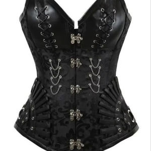 Corsés para mujer, sexys, moldeadores, modernos, de cuero, para tallas grandes, transpirables. - Product Image 1