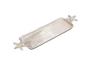 Bandeja de Servicio de Metal con Acabado Cromado Plateado, Excelente Calidad, Hecha a Mano, de Aluminio, Clásica y Elegante, Bandejas de Servicio de Lujo al por Mayor - Product Image 4