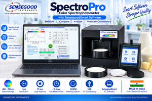 Spectrophotomètre de couleur professionnel SENSEGOOD pour le lait, les produits laitiers, les poudres, les granulés et les produits industriels - Product Image 3