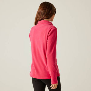 Service OEM – Nouveau sweat-shirt streetwear pour femme, 100 % coton doux au toucher, demi-zip, manches longues, pour entraînement et gym – Tissu 400g - Product Image 2