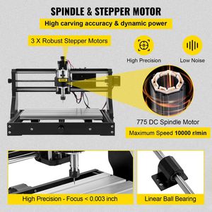 3018-PRO macchina Router CNC 3 assi controllo GRBL Offline Controller in plastica acrilico PVC legno fresatura macchina per incisione - Product Image 4