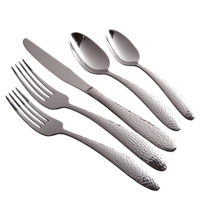 Ensemble de couverts minimalistes avec manches en bois, couverts en acier inoxydable pour la restauration et l'usage domestique, compatibles lave-vaisselle - Product Image 6