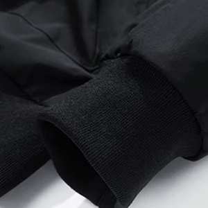 Stylish Boxy PU Leather Bomber Classic Comfortable Coated Stand Collar Front Logo Flight Bomber reversible bomber <b>jackets</b> - Product Image 5