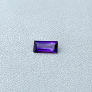 Más vendidos, 6x12mm, amatista Natural, forma de Baguette facetada, piedras preciosas sueltas, fabricación de joyas, productos exclusivos hechos a mano personalizados - Product Image 2