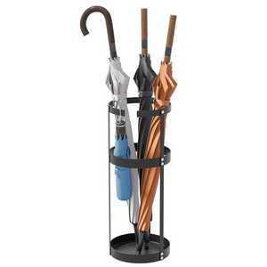 Moderno Soporte para Paraguas de Metal Blanco con Base de Mármol de Lujo, Estante de Almacenamiento para Entrada, Soporte para Bastones de Caminar Nórdicos, Organizador de Paraguas - Product Image 3