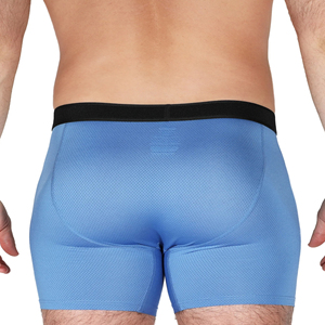 Nuevos Calzoncillos Boxer de Hombre Personalizados al por Mayor 2025, Cintura Elástica, Sin Costuras, Transpirables, Antibacterianos, Spandex/Poliéster, en Oferta - Product Image 4