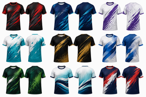 Men's Solid Eco-Friendly Breathable Quick Dry Short Sleeve Sporty T-<b>Shirt</b> O-Neck Regular Fit <b>100</b>% <b>Polyester</b> Knitted Sublimation - Product Image 3