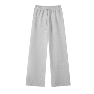 Pantalones Deportivos para Hombre y Mujer, Cintura Elástica con Cordón, Corte Holgado y Recto, Ropa Casual Urbana, Fabricante con Logotipo Personalizado - Product Image 1
