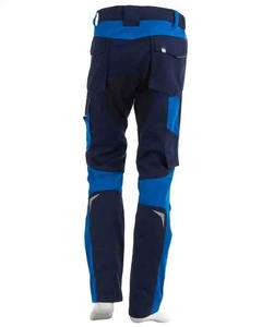 Pantalon de sécurité en toile imperméable haute visibilité à motif droit 100 % polyester personnalisé en gros pour hommes - Product Image 6