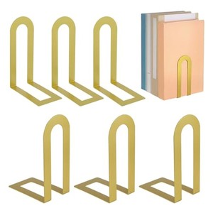 Teak Wood Minimalist <b>Bookend</b> - Geometric Triangle Solid Design Wholesale - Product Image 2