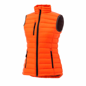 Vestes d'hiver personnalisées pour hommes OMMIZ de haute qualité, gilets légers en duvet 100 % nylon pour femmes avec fermeture éclair, vente en gros directe usine - Product Image 4