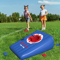 Verified PRO-Jeu de cornhole, sac de fèves flottant gonflable, jouet d'été pour fête de piscine, jouets pour enfants, adultes et famille