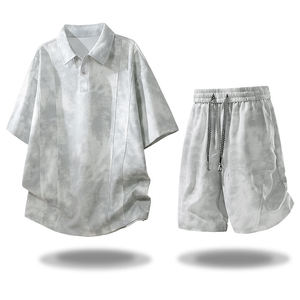 Polo de performance respirant anti-boulochage pour homme, à manches courtes, évacuant l'humidité, en polyester/coton, pour le golf ou comme uniforme décontracté pour le personnel - Product Image 1