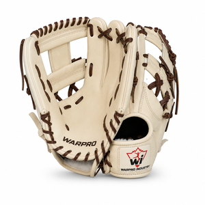 Premium Cream Brown Leather <b>Baseball</b> Fielding Glove Durable Outfield Training Sports Mitt for Adult Youth Practice - Product Image 3