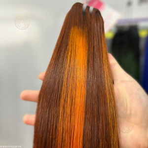 Meilleures extensions de cheveux 100% vierges de luxe Remy du Vietnam Extensions double trame pour coiffeurs et vendeurs - Product Image 5