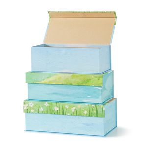 กล่องของขวัญแม่เหล็ก TH CBB-573 กล่องบรรจุภัณฑ์กระดาษพิมพ์ลายตามสั่ง กล่องเก็บของพับได้พร้อมฝาปิด สำหรับเครื่องสำอางและเสื้อผ้า - Product Image 2