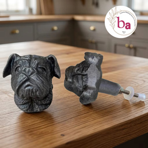 Poignée de meuble en fonte en forme de chien Terrier, style industriel, pour tiroirs de commode et bar, réglable, durable, forme originale - Product Image 3