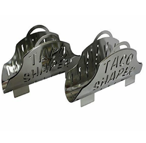 Elegant Food Storage Holder in Silver Metal With Long Size Taco Design Perfect for Stylish <b>Kitchen</b> and Home Storage - Product Image 4