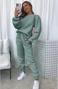 Conjunto de Sudadera con Capucha y Pantalones Deportivos para Mujer, Ropa Deportiva de Lujo, Chándal Holgado para Mujer - Product Image 4