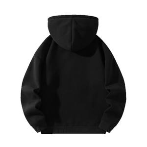 Sweat-shirt à capuche oversize pour homme, streetwear personnalisé, pull en molleton de coton premium, veste à capuche, fabricant de vêtements en gros - Product Image 3