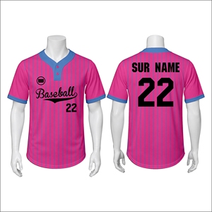Custom Baseball Uniform Jerseys Moisture Wicking Baseball Sports Apparel Youth Adult Teamwear Factory Supplier - Product Image 1