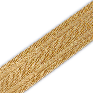Cinta de encaje trenzado francés de alambre dorado y plateado OEM, materiales y adornos personalizados, cintas trenzadas - Product Image 6