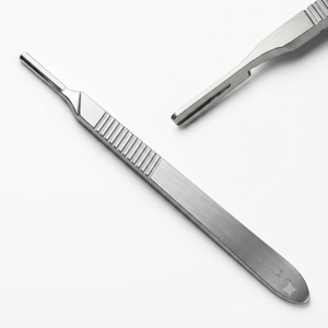 Professional No. <b>3</b> Surgical Scalpel Detachable Handle Long-Lasting Steel Blade Holder Easy Grip Manual Power by optitech - Product Image 4