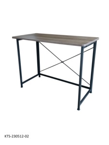 Lumetal Vietnam Modern <b>Foldable</b> Table Metal+ PB Office <b>Desk</b> Space Saving Office Building ODM Simple Wood Top Metal Frame - Product Image 5