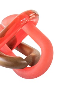 Adornos de pared personalizados hechos a mano con cadena entrelazada, decoración para el hogar, artículo de resina, cadena acrílica adorable para decoración de habitaciones, venta al por mayor. - Product Image 5