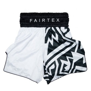 Shorts Fairtex para hombre, calidad profesional para Muay Thai, precio de fábrica, primera calidad premium, hechos a mano, impresión personalizada. - Product Image 1