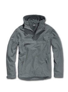 <b>Men's</b> Hooded Quarter-Zip Waterproof Windproof <b>Canvas</b> <b>Jacket</b> Solid Color Polyester Outdoor Casual Autumn Wear Regular Fit Zippers - Product Image 2