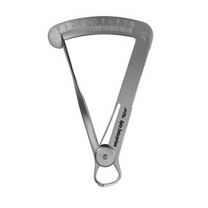 Gauge 4 Inch Blunt <b>Spring</b> Measuring Caliper Precision Jewelry Measuring Tool Laboratory Instrument German Style Stainless Steel - Product Image 4
