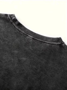 Camiseta Unisex al por Mayor OEM, Estilo Vintage, Tallas Grandes, Diseño Gráfico Personalizado con su Logotipo - Product Image 2