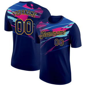 Camiseta Deportiva Personalizada OEM SFIVE con Sublimación, Unisex para Adultos, de Secado Rápido, Cuello Redondo, con Nombre y Número - Product Image 1