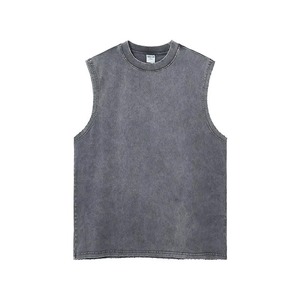 Camiseta sin mangas de poliéster transpirable para mujer, con logo frontal, plisada, de color liso, tejida, con cuello alto, ajuste ceñido, para uso diario informal. - Product Image 2