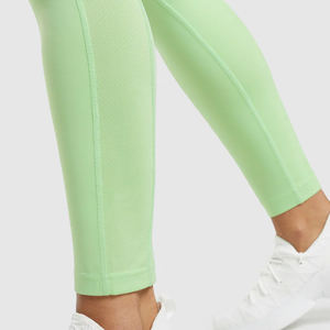 Nouvelle Arrivée 2026 Leggings de Yoga Tricotés Taille Haute pour Femmes - Respirants, Anti-Bactériens, pour Course en Extérieur et Fitness - Product Image 5