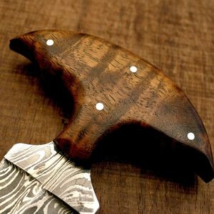 Wholesale Pizza <b>Cutter</b> Custom Made Damascus Steel Pizza <b>Cutter</b> Axe Damascus Steel Blank Blade For Pizza Slicer for <b>men</b> - Product Image 4