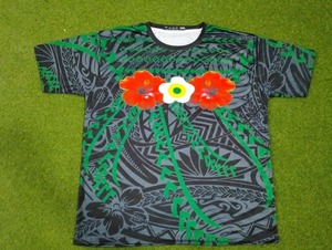 Nouvel Arrivage T-shirt Homme Noir Personnalisé Motif Tribal Polynésien Chuuk Impression par Sublimation sur le Devant Haute Qualité Vente en Gros - Product Image 2