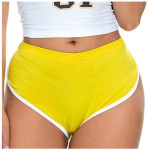 Shorts de sport pour femmes grandes tailles, été, yoga, gym, élastiques, extensibles, fitness - Product Image 1