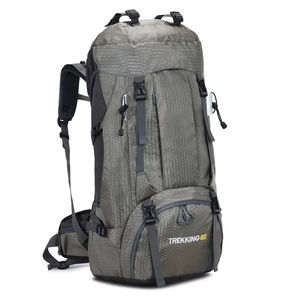 Water Resistant Outdoor Trekking <b>Backpack</b> 60L Capacity Padded Hip Belt Hiking Rucksack Daypack - Product Image 2